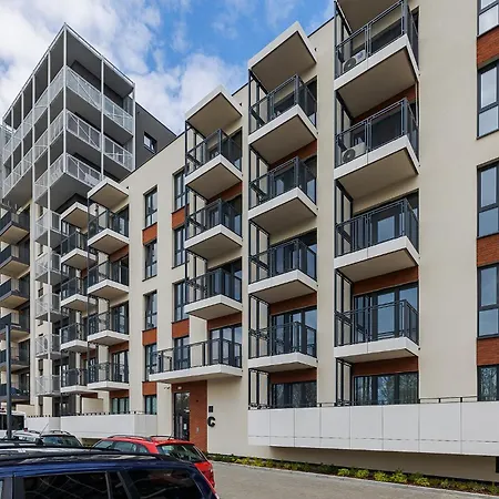 公寓 Wygodny Przy Centrum Manufaktura Z Parkingiem